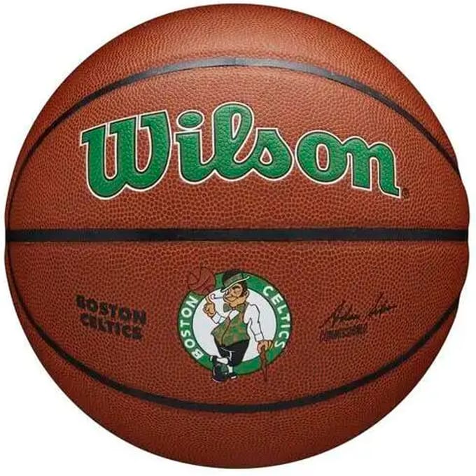 Wilson NBA Team Alliance Boston Celtics basketbal maat 7