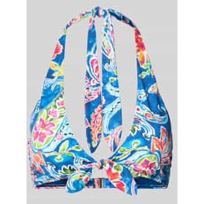 Bikinitop met knoopdetail