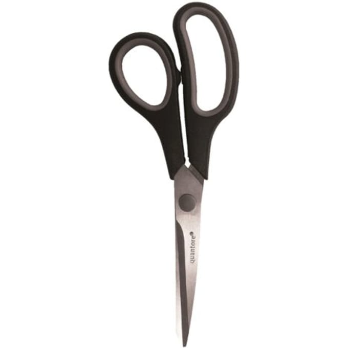 Schaar Quantore 190mm soft grip zwart