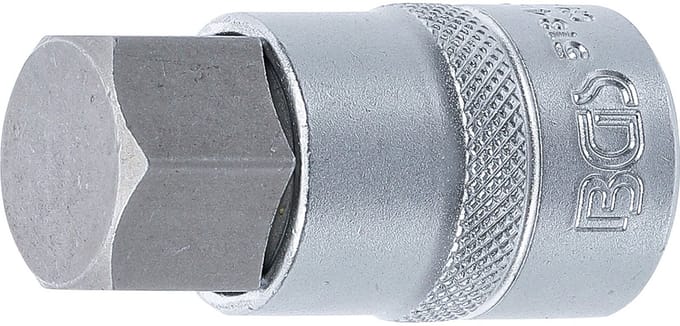 BGS bit inbus vierkantaandrijving 12,5 mm (1/2") inbus 22 mm...