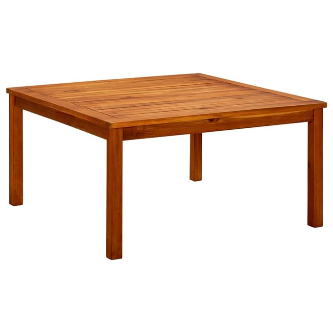 vidaXL - Tuintafel - 85x85x45 - cm - massief - acaciahout