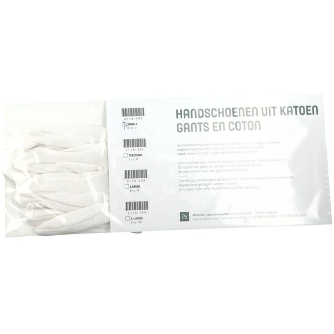 Pharmex Handschoen Katoen Small 1 Handschoenen