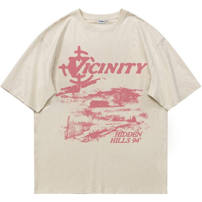 T-shirt Wit Korte mouw Bedrukt T-shirt 5XL white