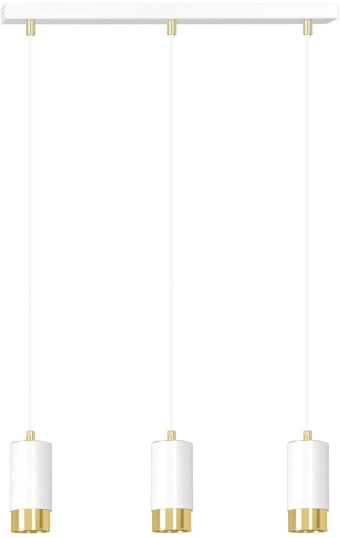 FUMIKO 3 WH/GOLD