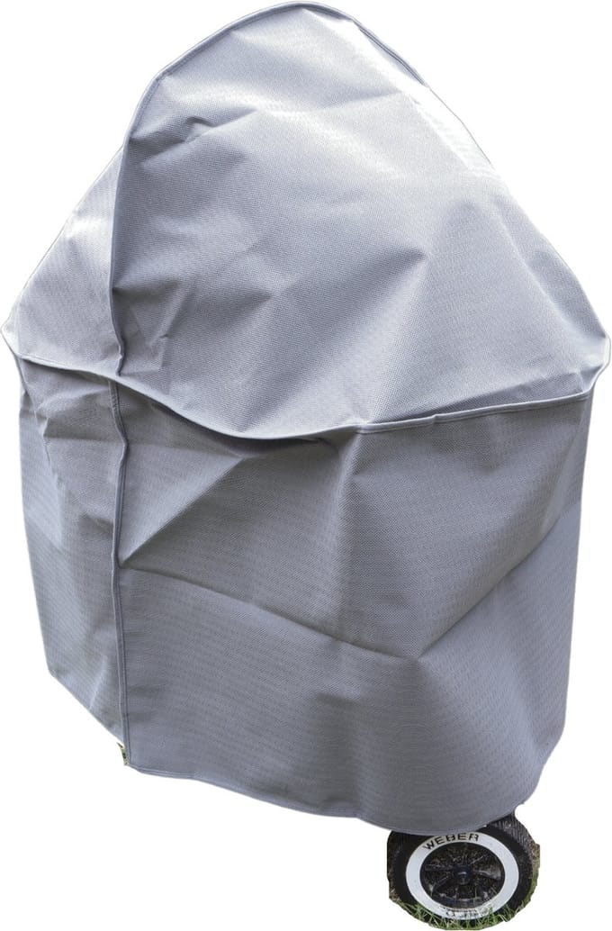 Barbecue Hoes Rond Grijs - Maat S: Ø57cm - 75cm hoogte