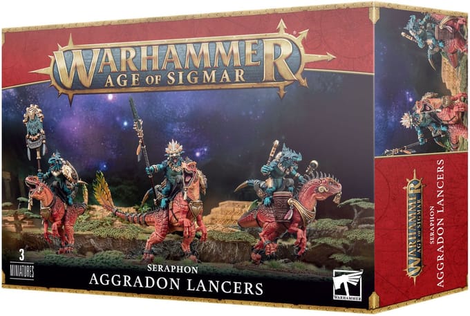 Seraphon Aggradon Lancers