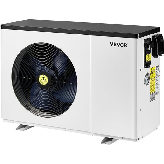 Elektrische Zwembad Warmtepomp 1,48-7,11kW Energiebesparend Variabele Frequentie