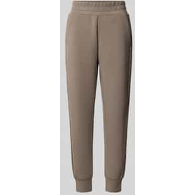 slim fit sweatpants met viscose model 'Victoire'