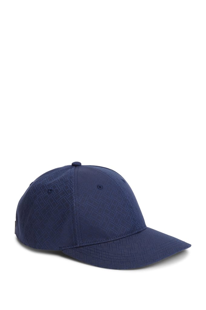Tommy Hilfiger Flag Jacquard 6 Panel Cap Space Blue Größe: OS | Hüte Outlet | Herren | Blau