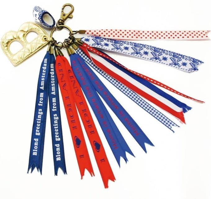 Blond Amsterdam Sleutelhanger