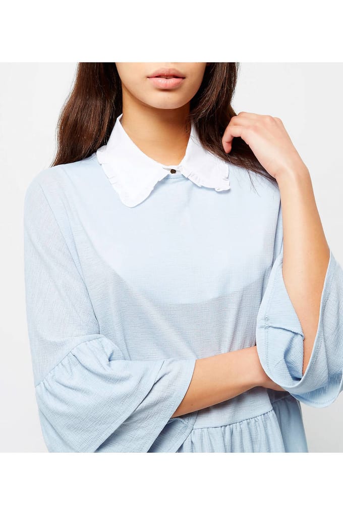 River Island Losse Kraag - Wit