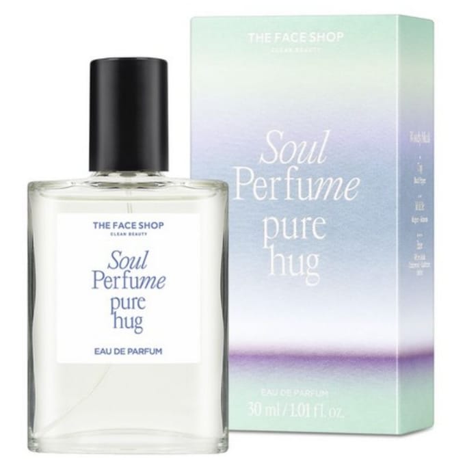 THE FACE SHOP Eau de Parfum 30ml | Langdurige Parfum (5 Types Beschikbaar) 04. Soul Pure Hug  1pcs