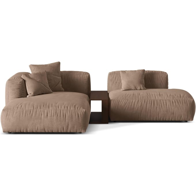 Hoekbank Martina links velvet | Micadoni