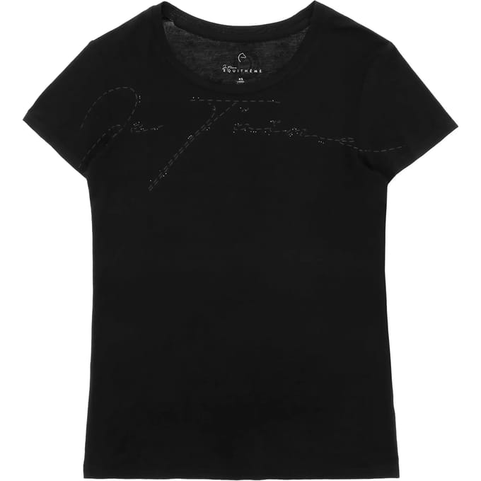 Dames-T-shirt Equithème Je t'aime - Tessie