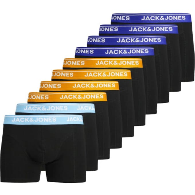 Jack & Jones Theodore Solid Trunk Boxershorts Heren (10-pack)