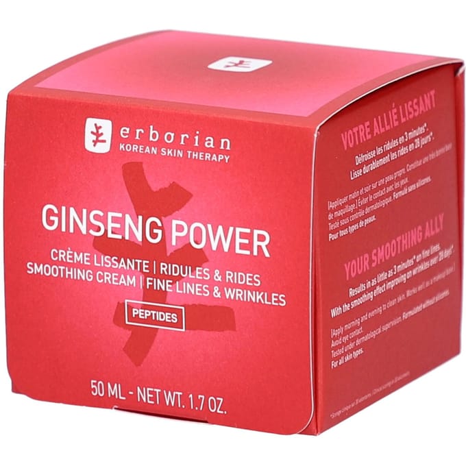 Erborian Gladstrijkende Creme Erborian - Ginseng Power Gladstrijkende Crème  - 50 ML