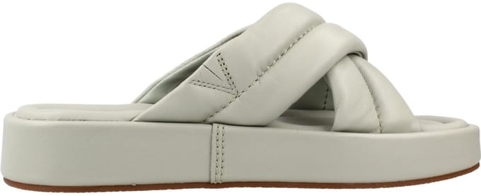 Clarks Shoes Alda Glide Sandalen Groen EU 40 Vrouw
