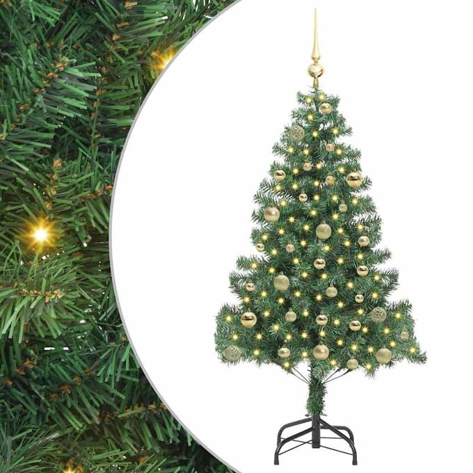 vidaXL - Kerstboom - Groen - 150 - cm - PVC