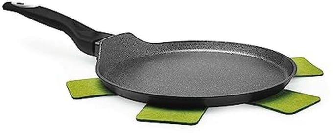 EcoEnergy Crêpe Pan met Thermochrome Technologie, Zwart