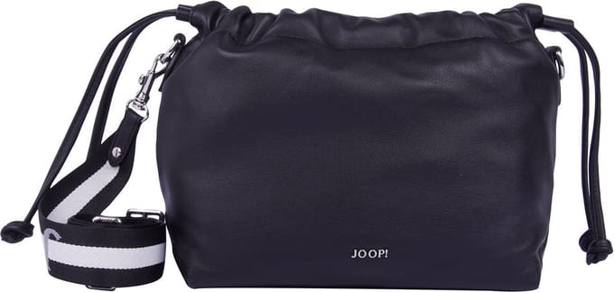 JOOP! Leren Schoudertas Brezza Ira Shoulderbag Black Zwart