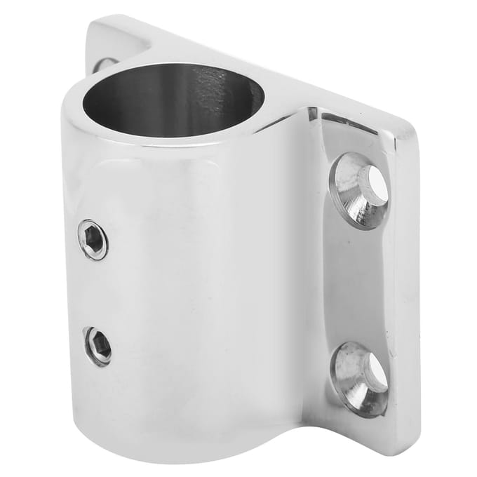 Marine Pijp Rechthoekige Basis Roestvrij Staal Boot Buis Vierkante Basis Boot Hardware Accessoire 20MM gray
