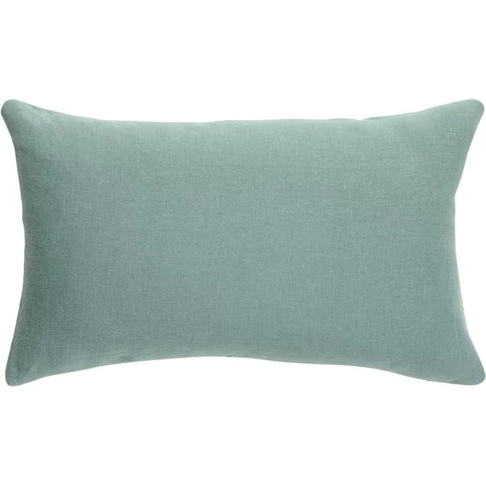 VIVARAISE - Effen kussen Zeff Verdigris 40 x 65
