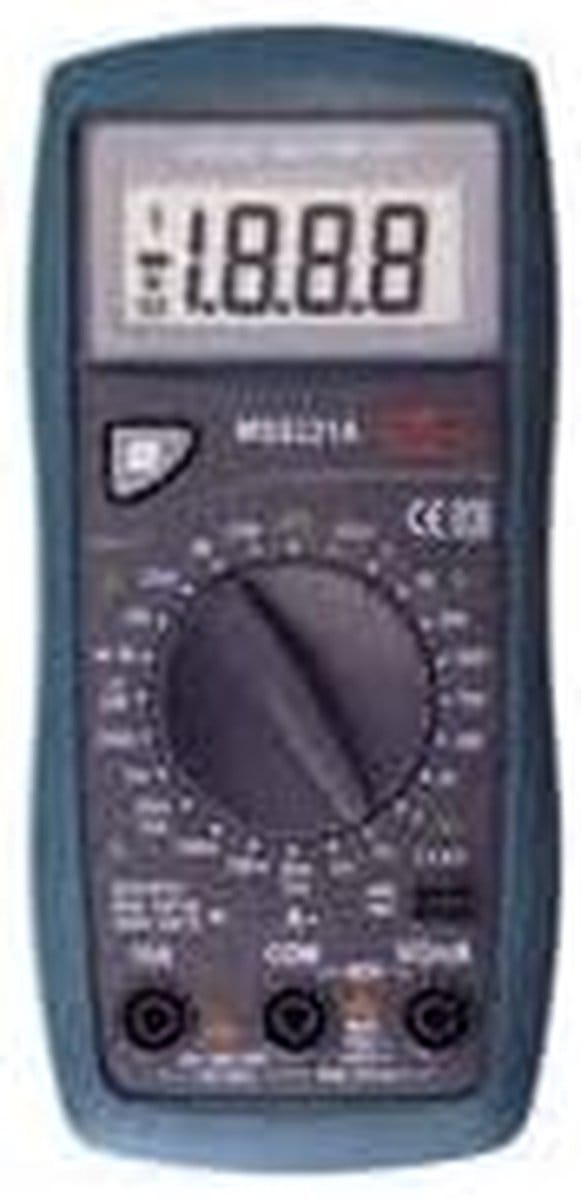 Digitale Multimeter - Spanning Tester - Elektra Controleren - Automatische Bereikinstelling - 1000 Volt - Grijs
