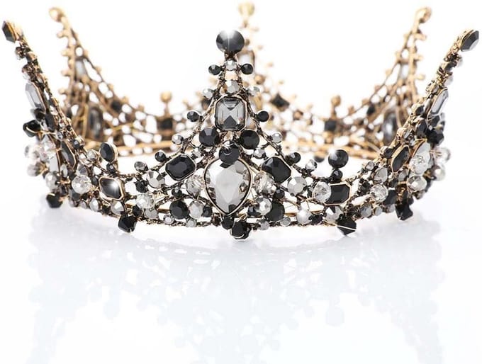 Prachtige Kroon Tiara Haarband voor Dames Bruiloft Feest Accessoire