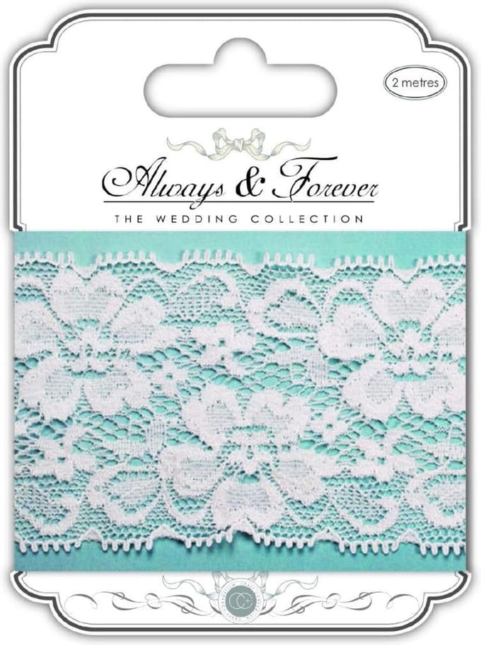 Always & Forever - Lace Ribbon - Floral Notes