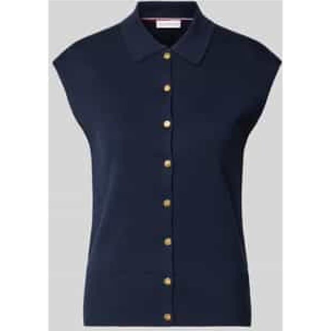 relaxed fit bodywarmer van katoenmix