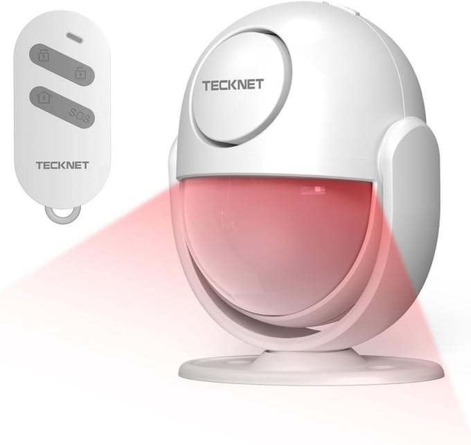 Bewegingssensor Alarm - Diefstalalarm Sensor - Beveiliging Woning - 125 dB Geluid - 76 x 63 x 97 cm