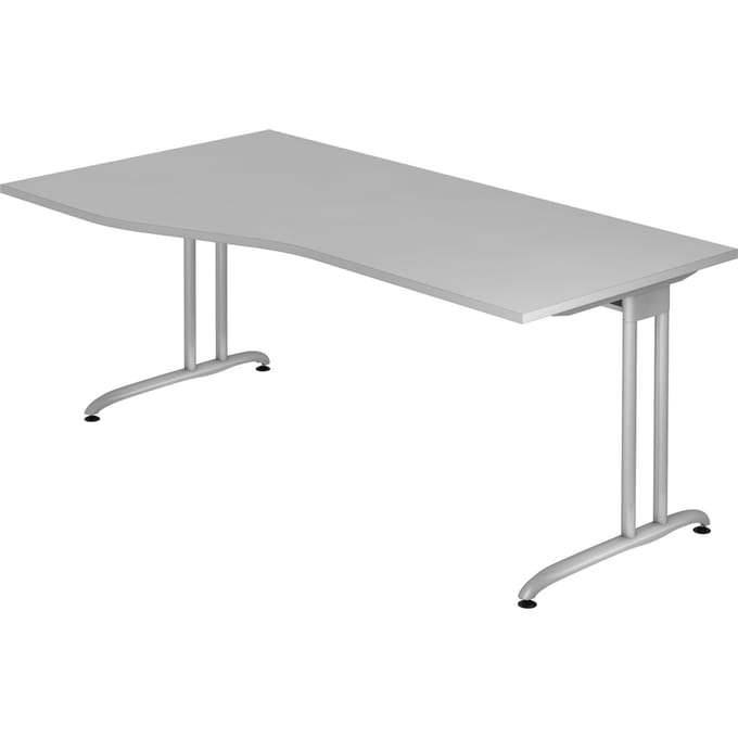 BELA 18 S | Bureau - Grijs 180 x 100