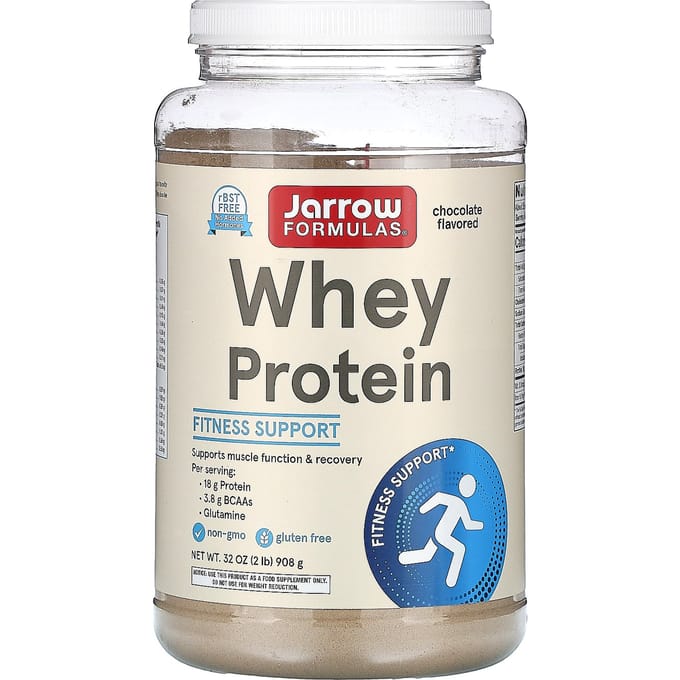 Jarrow Formulas, Protéine de lactosérum, Chocolat, 2 lb (908 g)