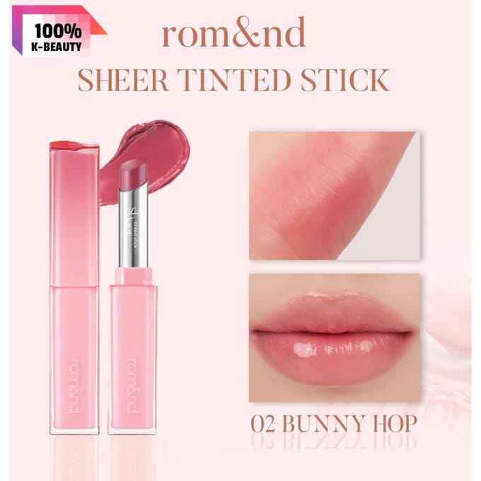 Rom&nd Romand SHEER TINTED STICK 2g/0.07oz (7 kleuropties)