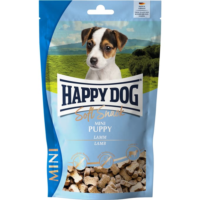 100g met lam Happy Dog SoftSnack Mini Puppy hondensnacks