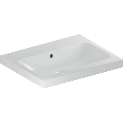 Geberit iCon Light washbasin 60 cm without tap hole, with overflow 501.834.00.3