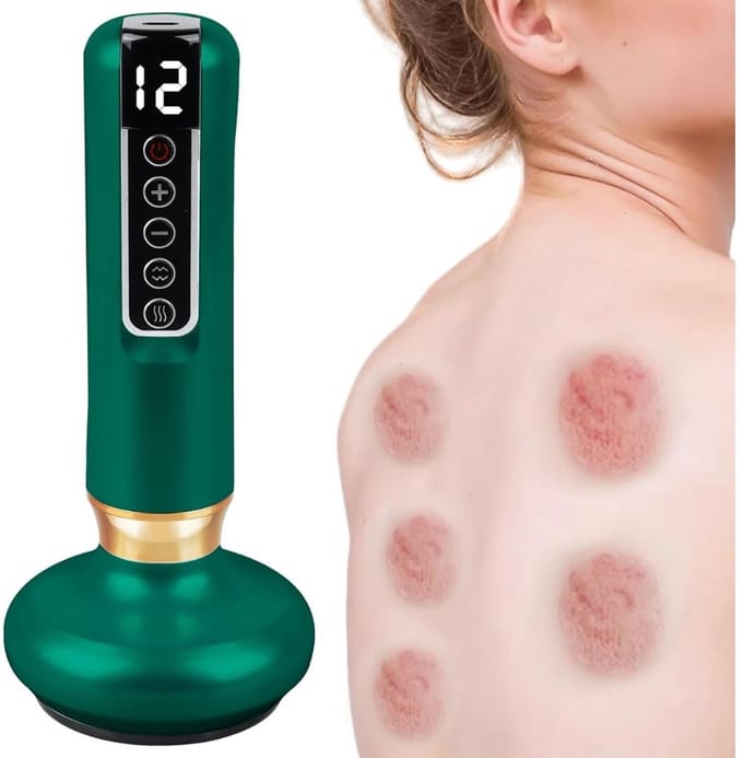 Cellulite Massage Apparaat - Massage Apparaat - Anti Cellulitis Apparaat - Cupping Cups - Groen