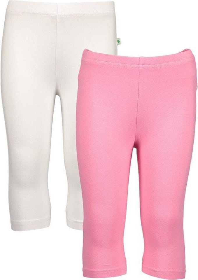 Blue Seven - Meisjes - Set(2delig) - Wit Roze - Capri legging - Maat 98