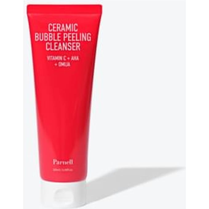 Parnell, AHA Omija Ceramic Bubble Peeling Cleanser, 180ml (6,08 fl oz) red