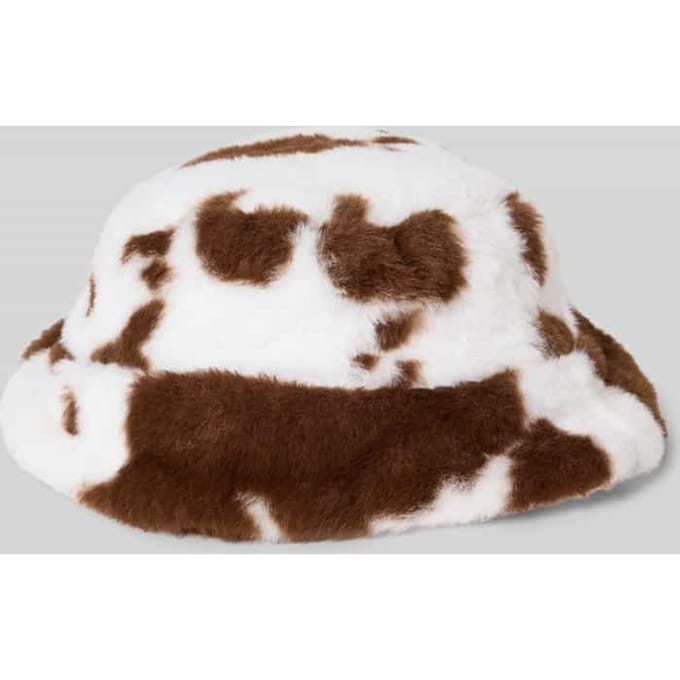 Bucket hat van zacht materiaal, model 'JEANEL'