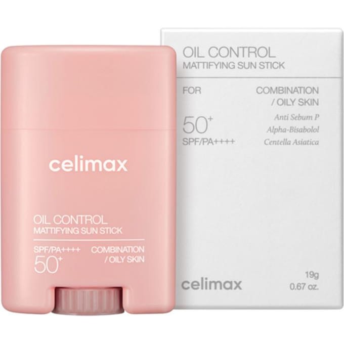 Celimax Oil Control Mattifying Sun Stick SPF50+ PA++++ 19g white