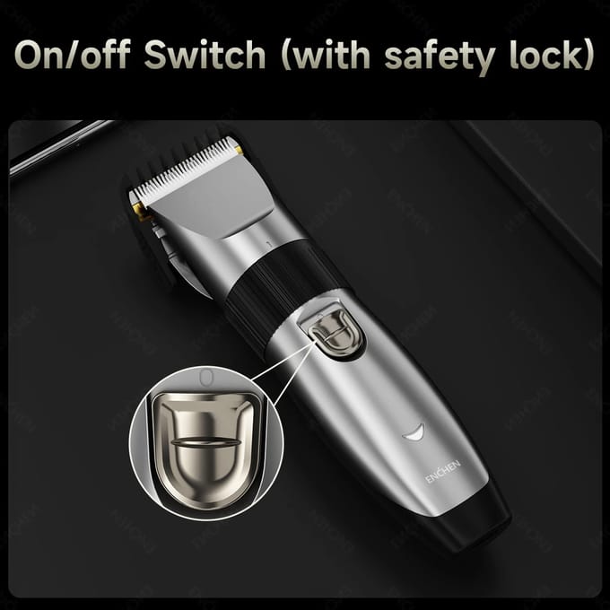 ENCHEN Sharp X tondeuse Professionele tondeuse met 3 ~ 12 mm beperkte kammen Type-C opladen Sharp X