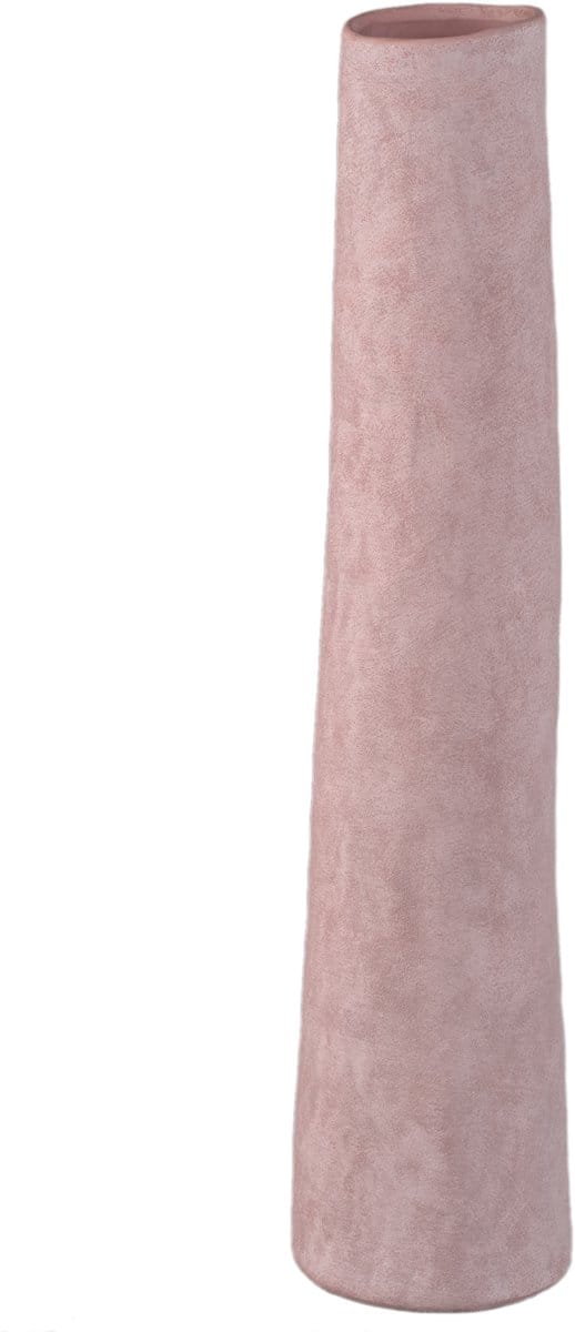 PTMD Ardala Light Pink Straight Round Ceramic Vase XL