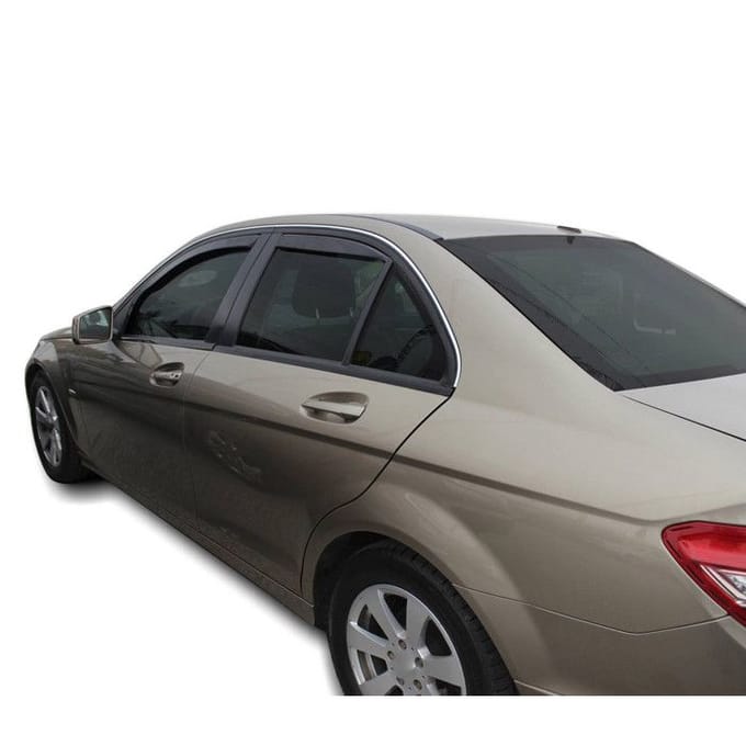 Luchtafweerders - Mercedes C-Klasse W204 (2007-2014) 4 deuren - 4 kamers - Aerodynamisch - Getinte afwerking