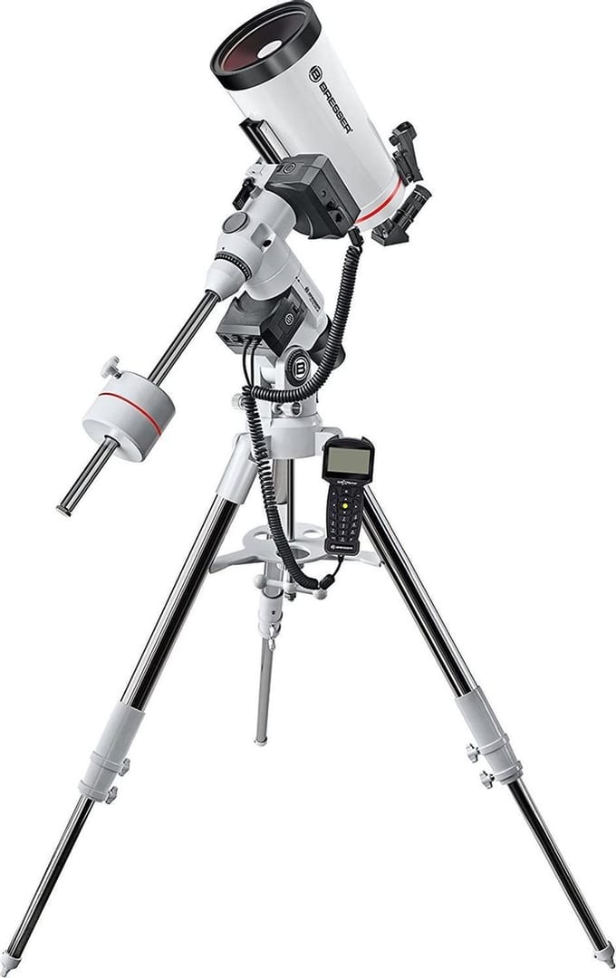 Bresser Telescoop Mc-127/1900 Exos2 Goto 165 Cm Staal Wit