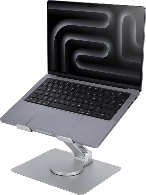 BlueBuilt Draaibare en Verstelbare Laptopstandaard 10 - 17 Inch