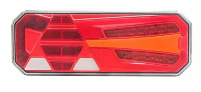 achterlicht led 82x led - rechts - 12/24 volt - ledlamp - achterlamp - led achterlicht