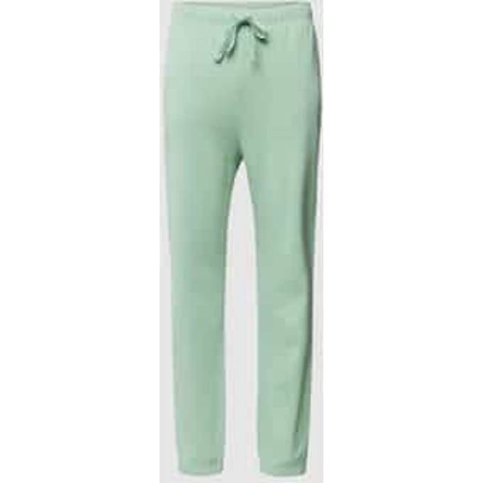 Regular fit sweatpants met logostitching