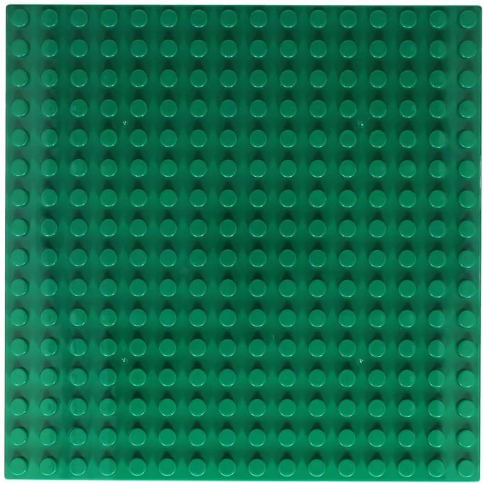 Albatros Hengelsport bouwplaat groen 25,5x25,5cm bouwstenen basis.