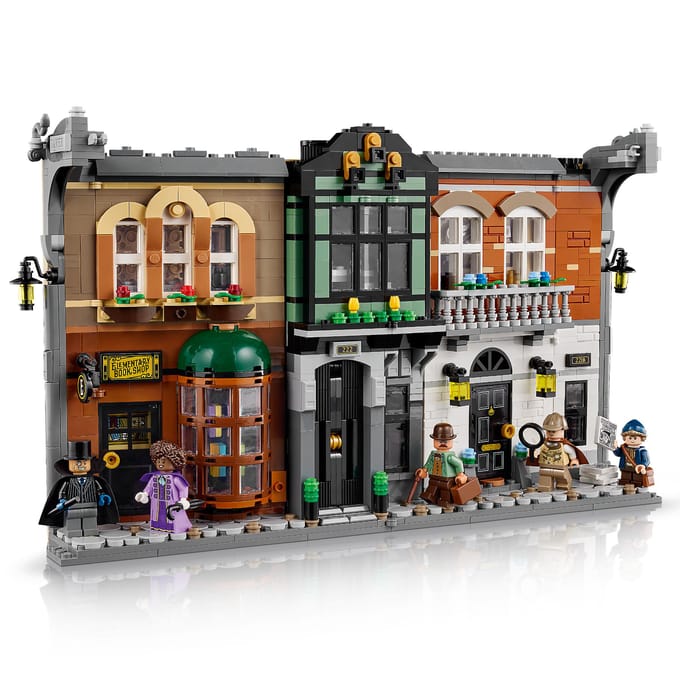 LEGO® Icons Boekensteun: Sherlock Holmes, Bouwset - 10351